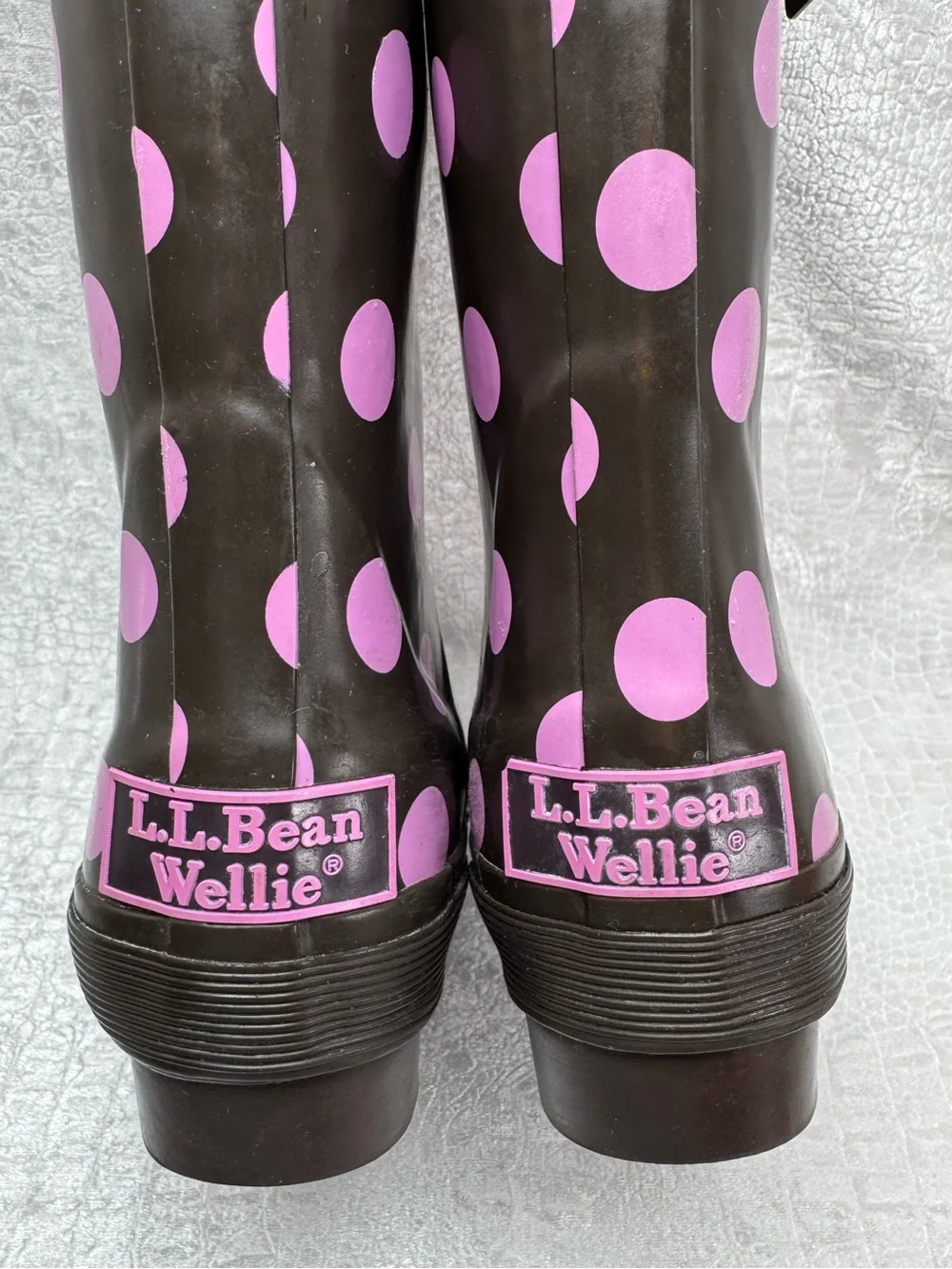 L.L.Bean Kids Wellie rain boots, Toddler Girls size 10